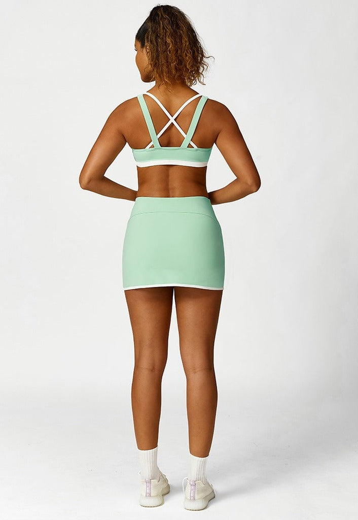 Celeste Bra Top & Skort Set