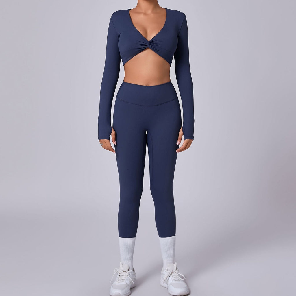 Winona Twist Longsleeve Top & Leggings Set