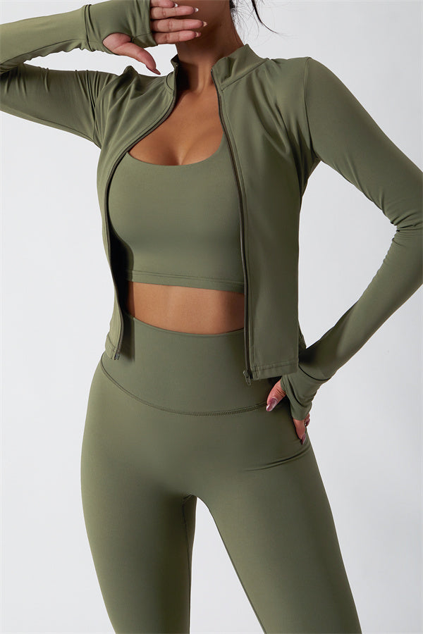 The Nova Longsleeve Zip Jacket