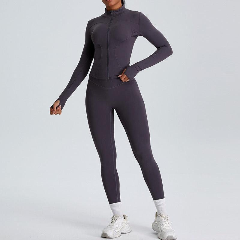 Malia Longsleeve Zip Top