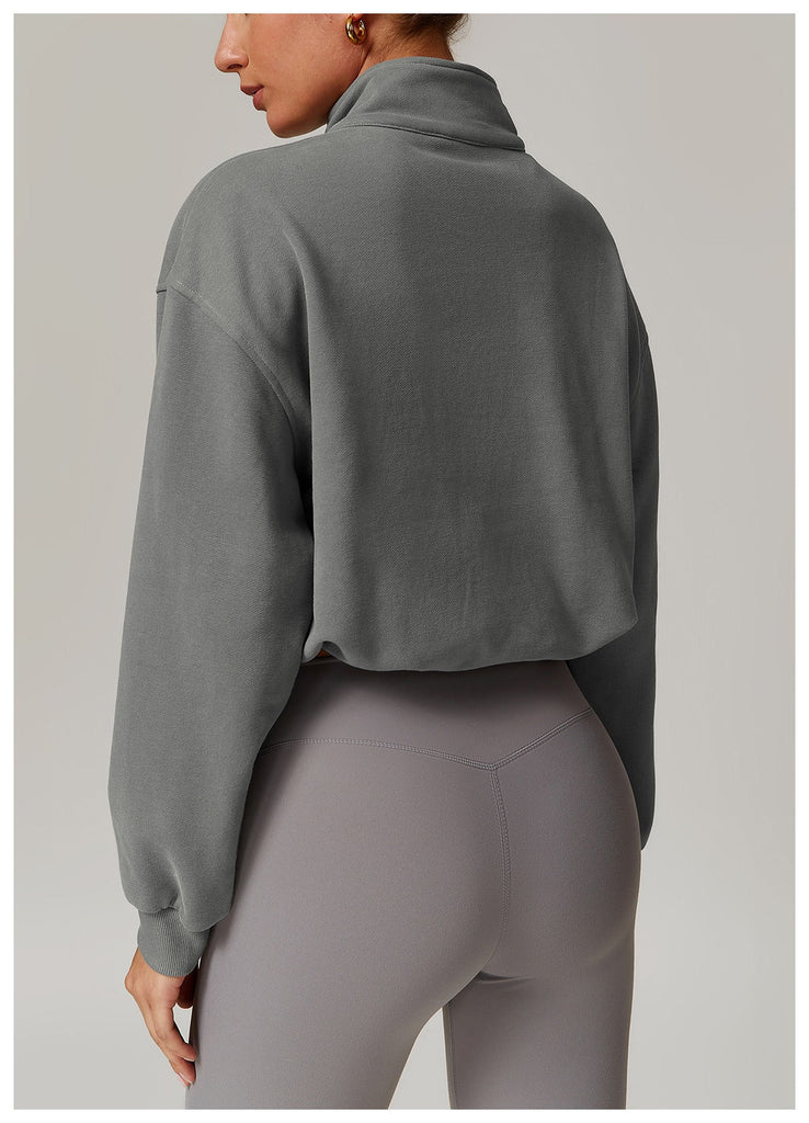 Rita Fleece Half-Zip Jacket