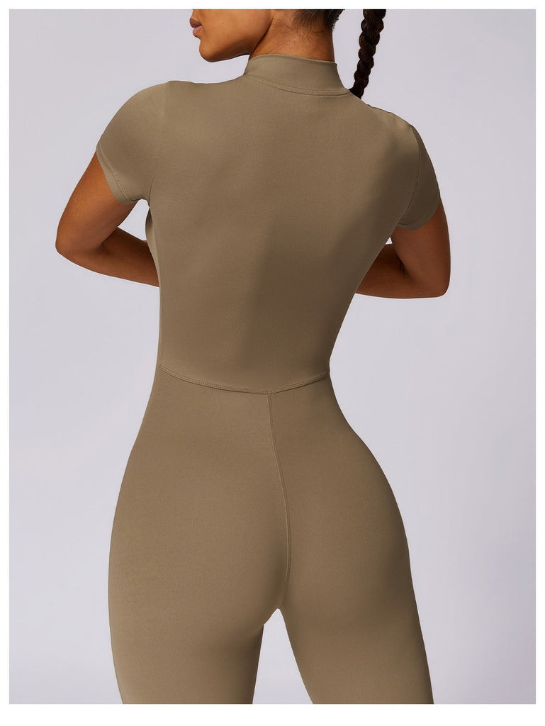 Super Sculpt Short Sleeve Jumpsuit (size down)