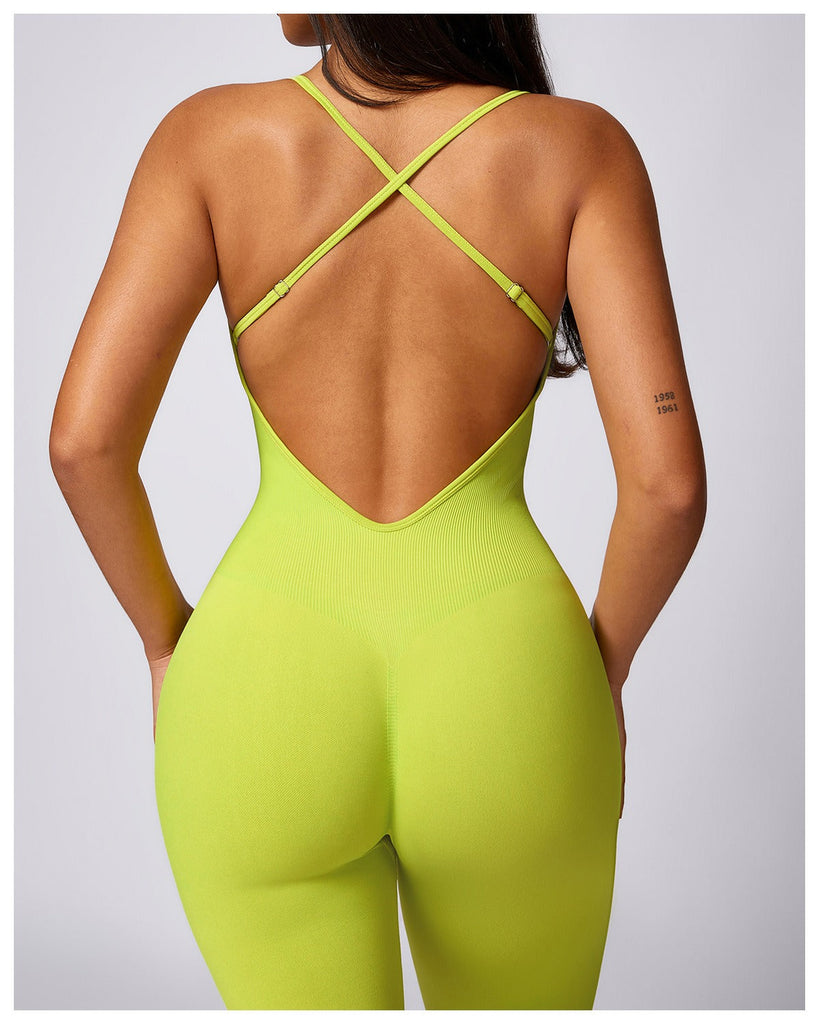 Seamless Scrunch Back Jumpsuit