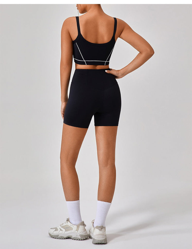 Celeste Panel Crop Bra Top
