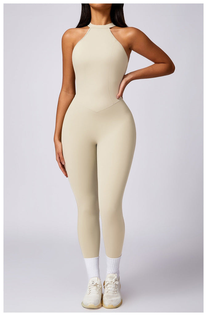 Christine Sculpt Backless Jumpsuit