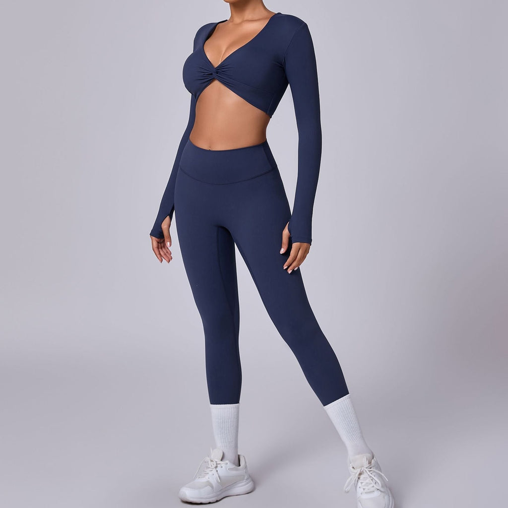 Winona Twist Longsleeve Top & Leggings Set