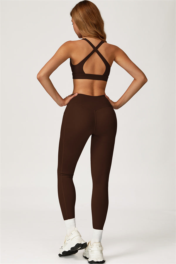 The Glacier Sports Bra Leggings 2-Piece Set
