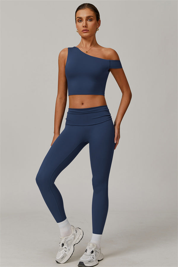 The Pearl Crop Top Leggings 2-Piece Set