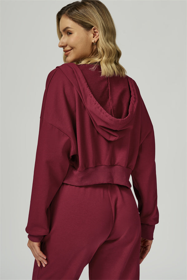 The FlexFit Crop Hoodie