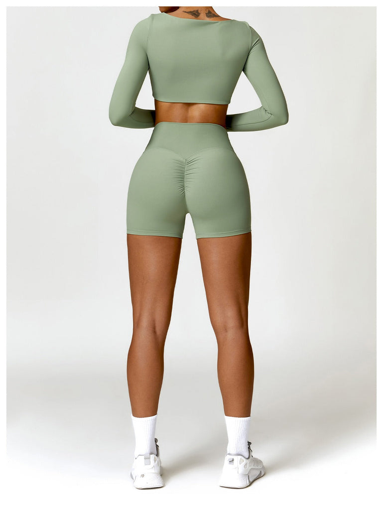 Eclipse Longsleeve Top & Shorts Set