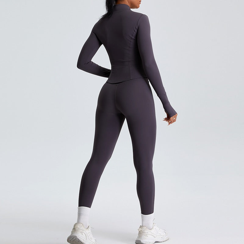 Malia Longsleeve Zip Top