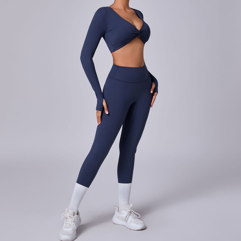 Winona Twist Longsleeve Top & Leggings Set