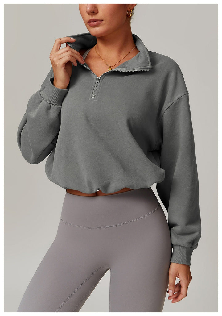 Rita Fleece Half-Zip Jacket