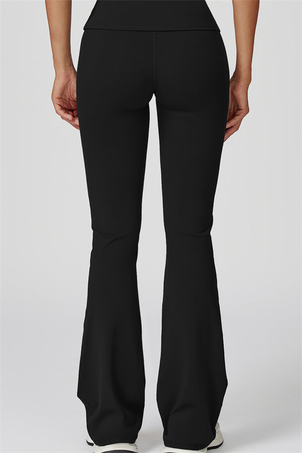 The Oasis Long Sleeve T-shirt Flared Leggings 2-Piece Set