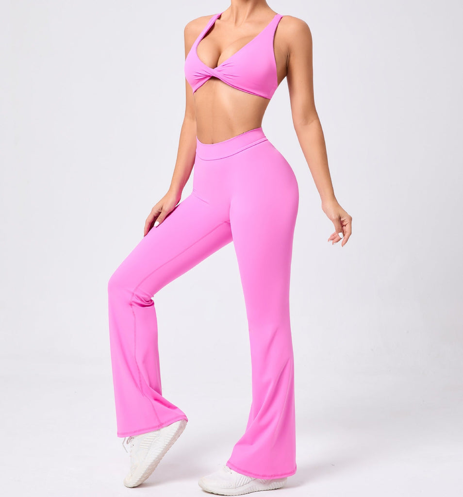 Tyla Bra Top & Flared Set