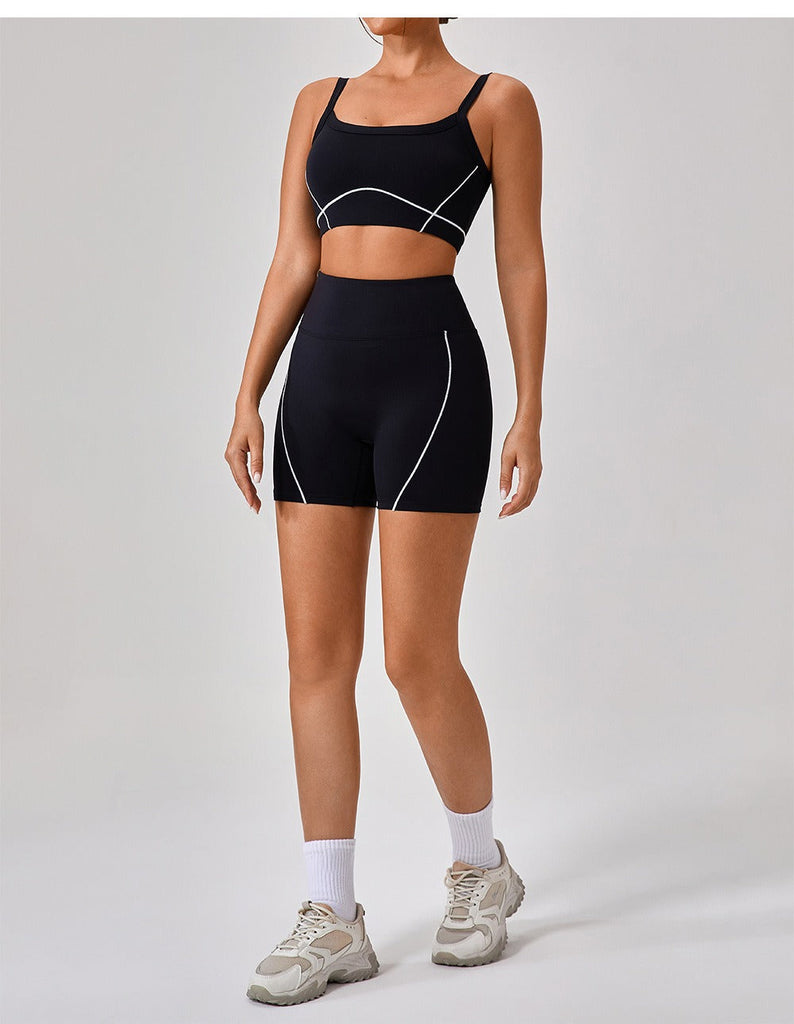 Celeste Panel Crop Bra Top