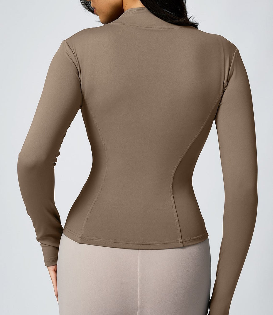 Savannah Zip Longsleeve Top