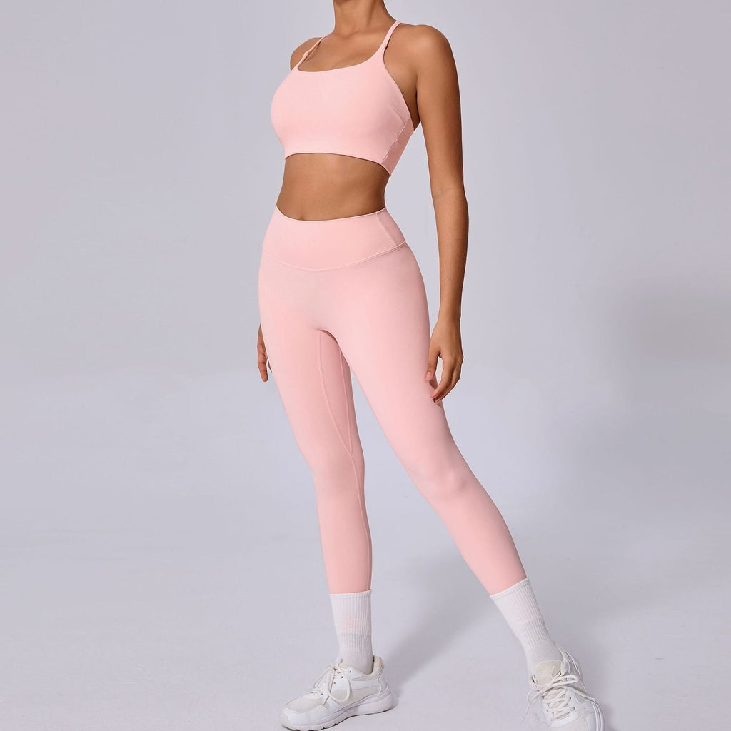 Sylvia Cross Back Top & Leggings Set