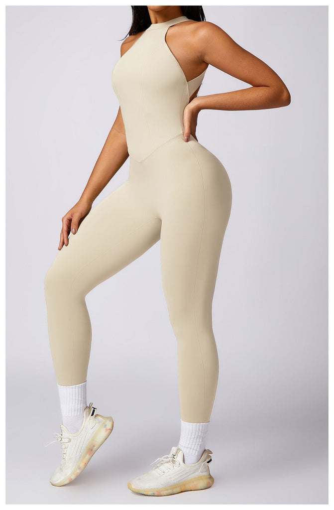 Christine Sculpt Backless Jumpsuit