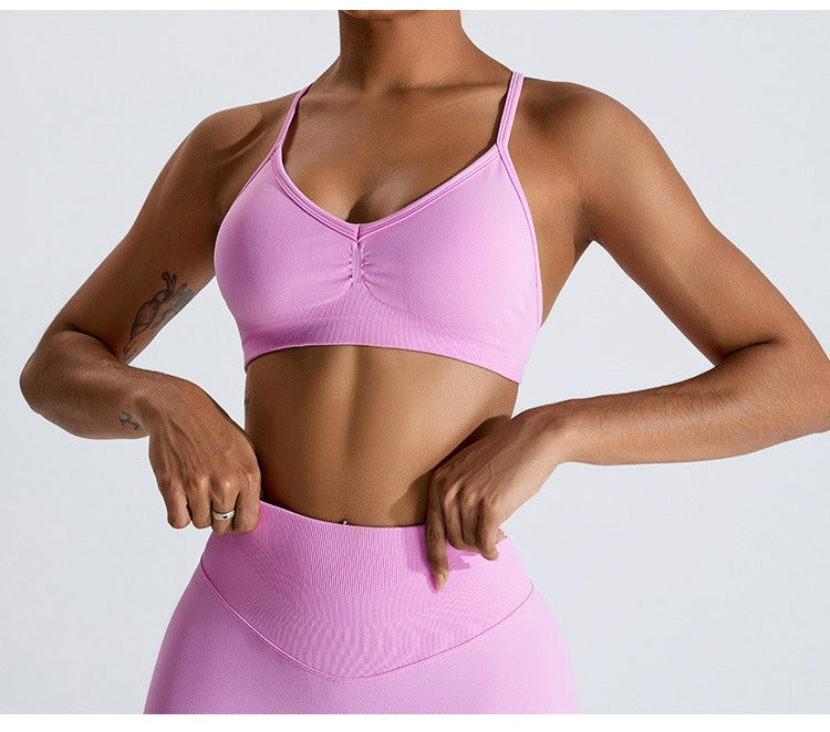 Willa Seamless Bra Top Pink
