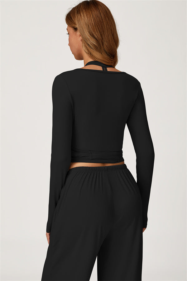 The Sprint Long Sleeve Crop Top