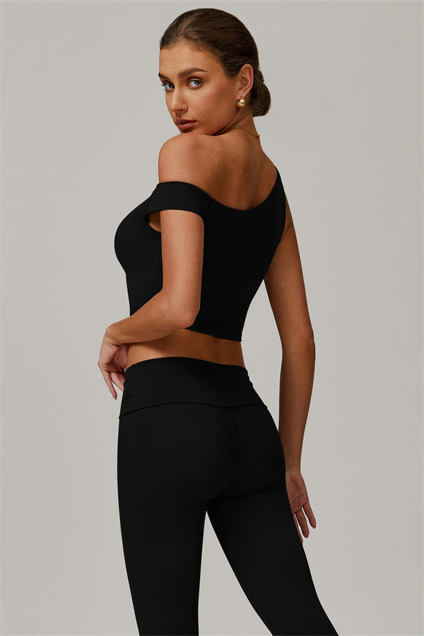 The Pearl Crop Top Leggings 2-Piece Set