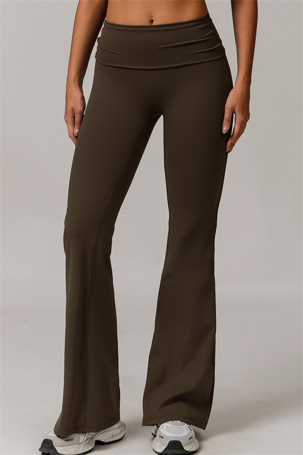 The Vigor Flared Leggings Taupe