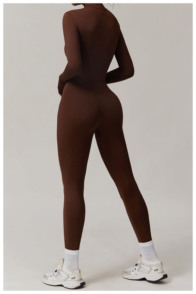 Fleeced Super Sculpt Longsleeve Jumpsuit (size down)