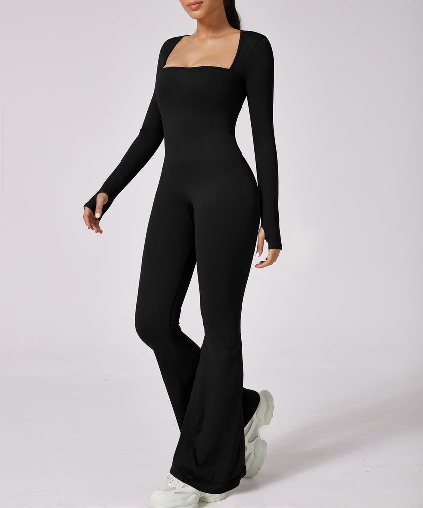 Brooks Longsleeve Flared Jumpsuit