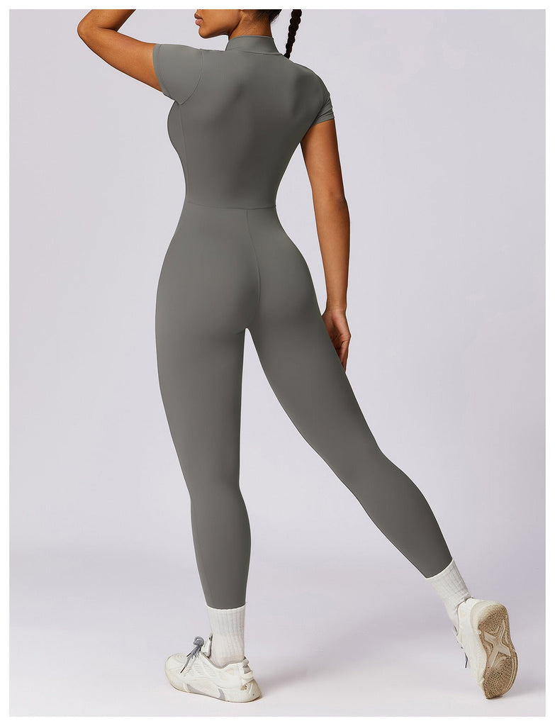 Super Sculpt Short Sleeve Jumpsuit (size down)