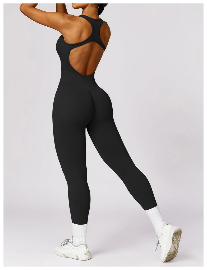 Mila Backless Racer Jumpsuit