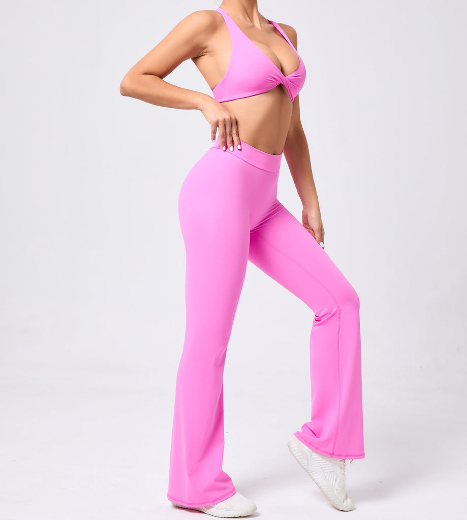Tyla Bra Top & Flared Set