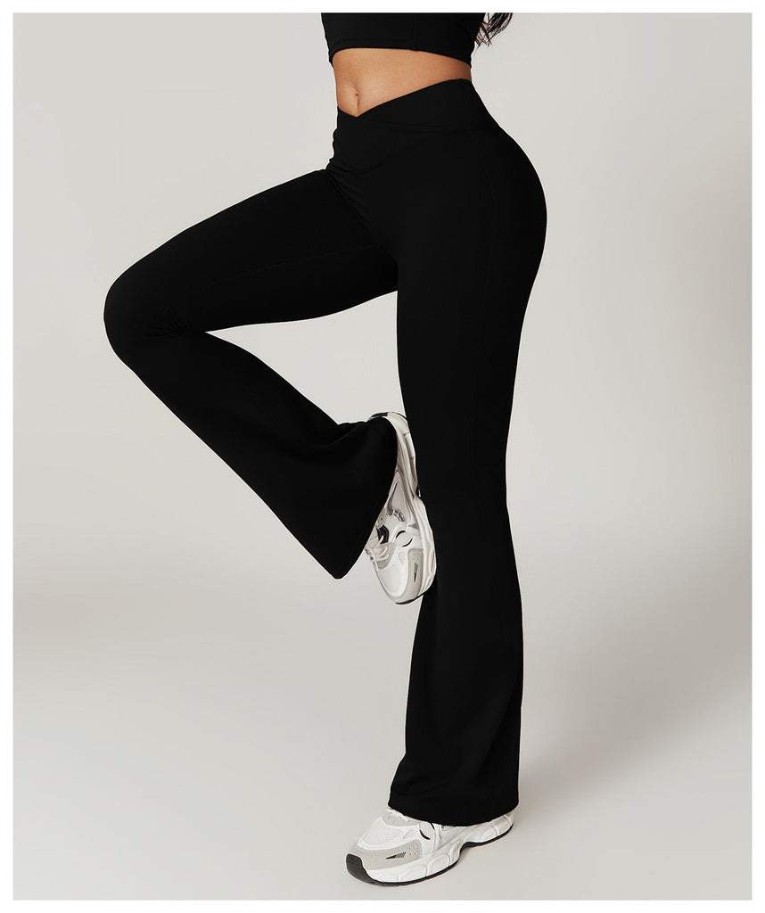 Arabella Flared Trousers Black
