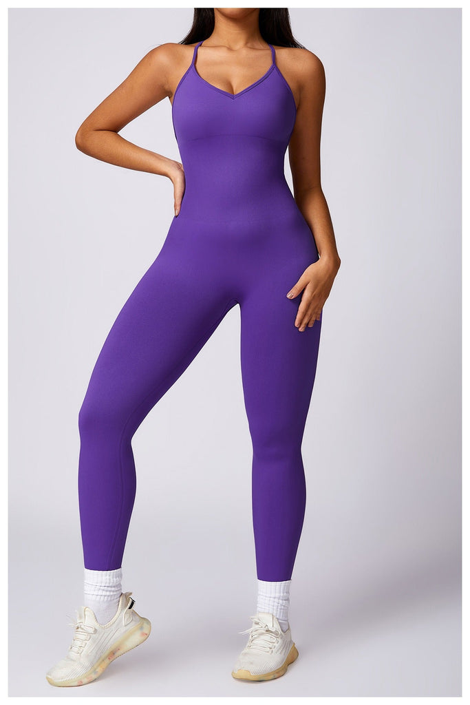 Seamless Scrunch Back Jumpsuit