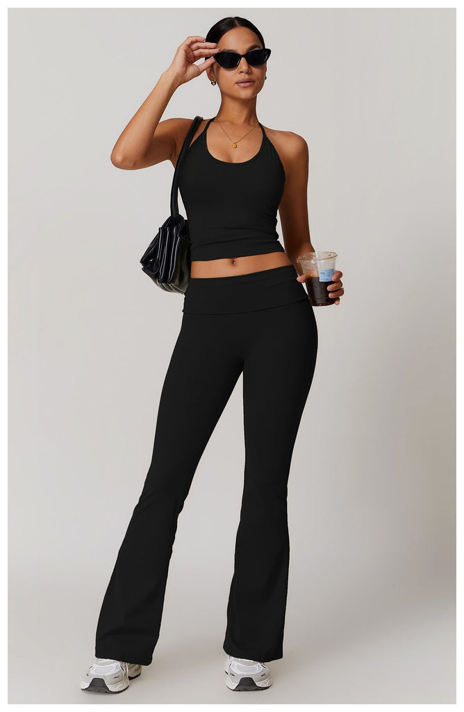 Ayla Folded Flared Bottoms