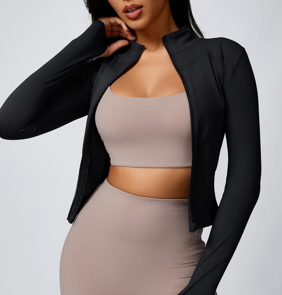 Savannah Zip Longsleeve Top