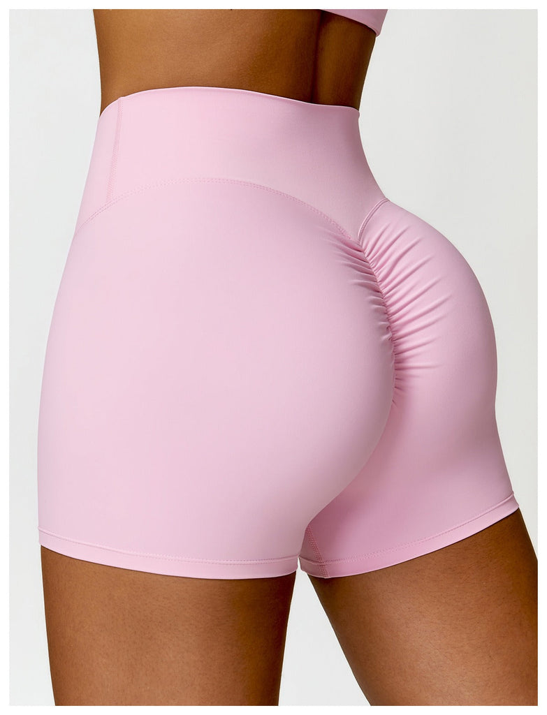 Eclipse Scrunch Shorts Bubblegum