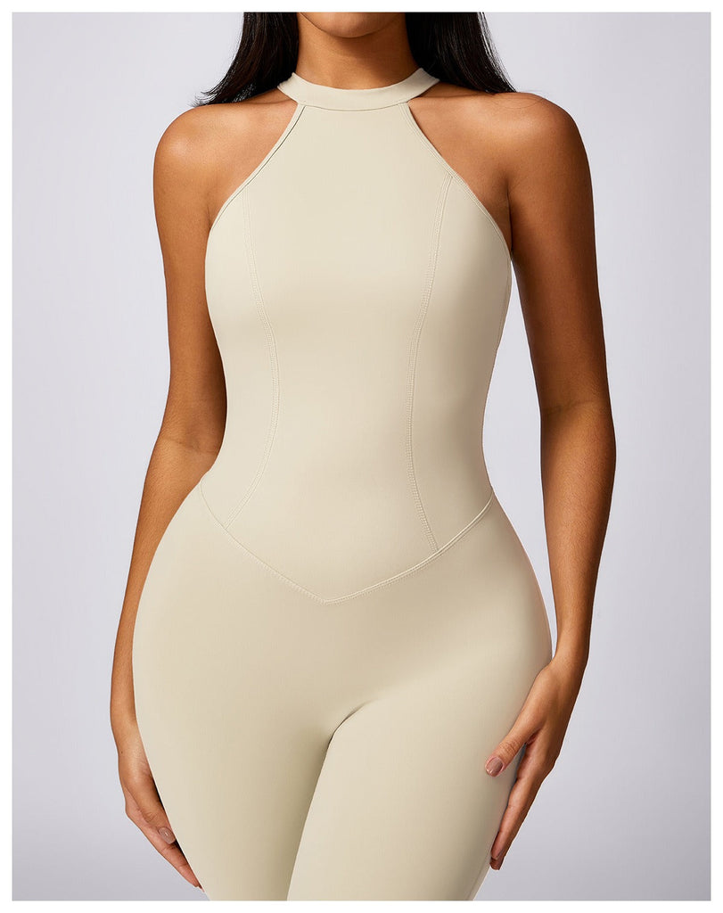 Christine Sculpt Backless Jumpsuit