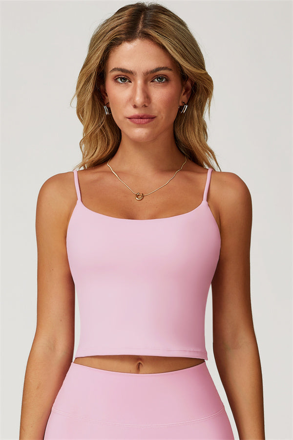 The Agile Crop Top Vanilla