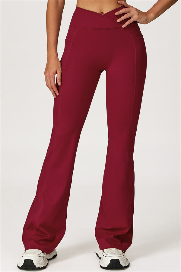 The Glacier Sports Bra Flared Leggings 2-Piece Set