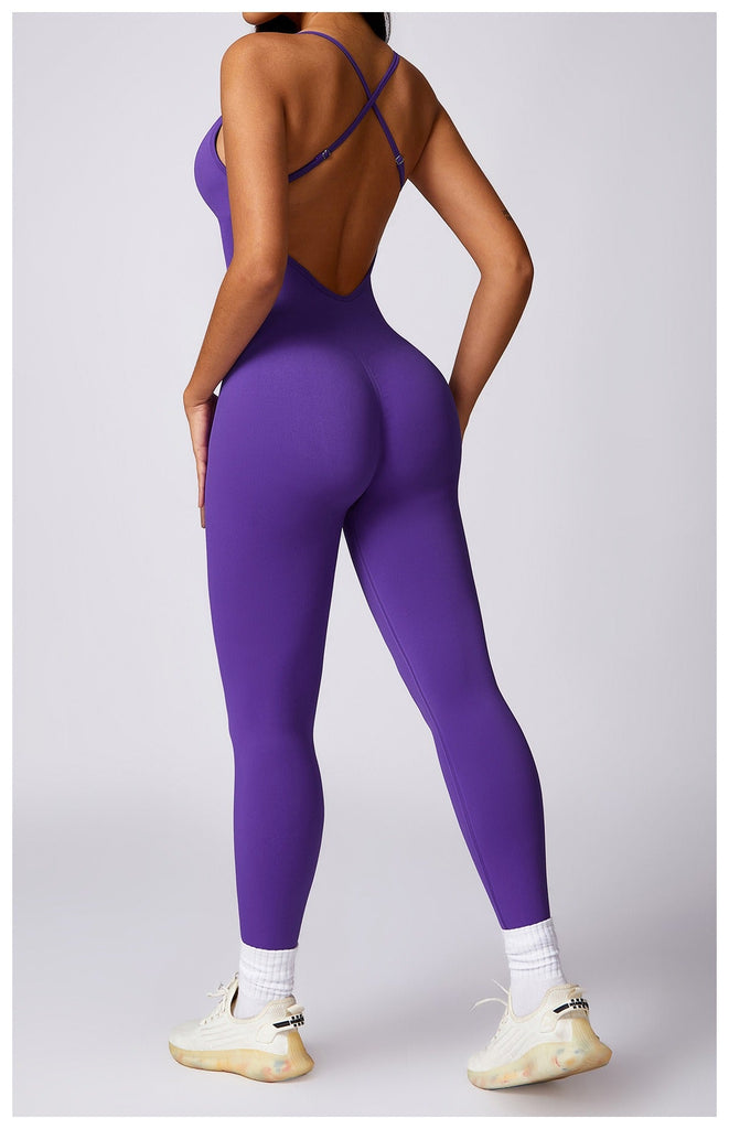 Seamless Scrunch Back Jumpsuit