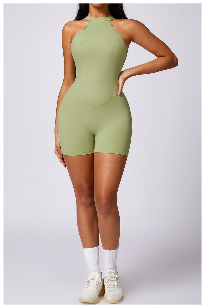 Christine Sculpt Backless Romper