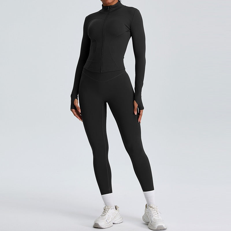 Malia Longsleeve Zip Top
