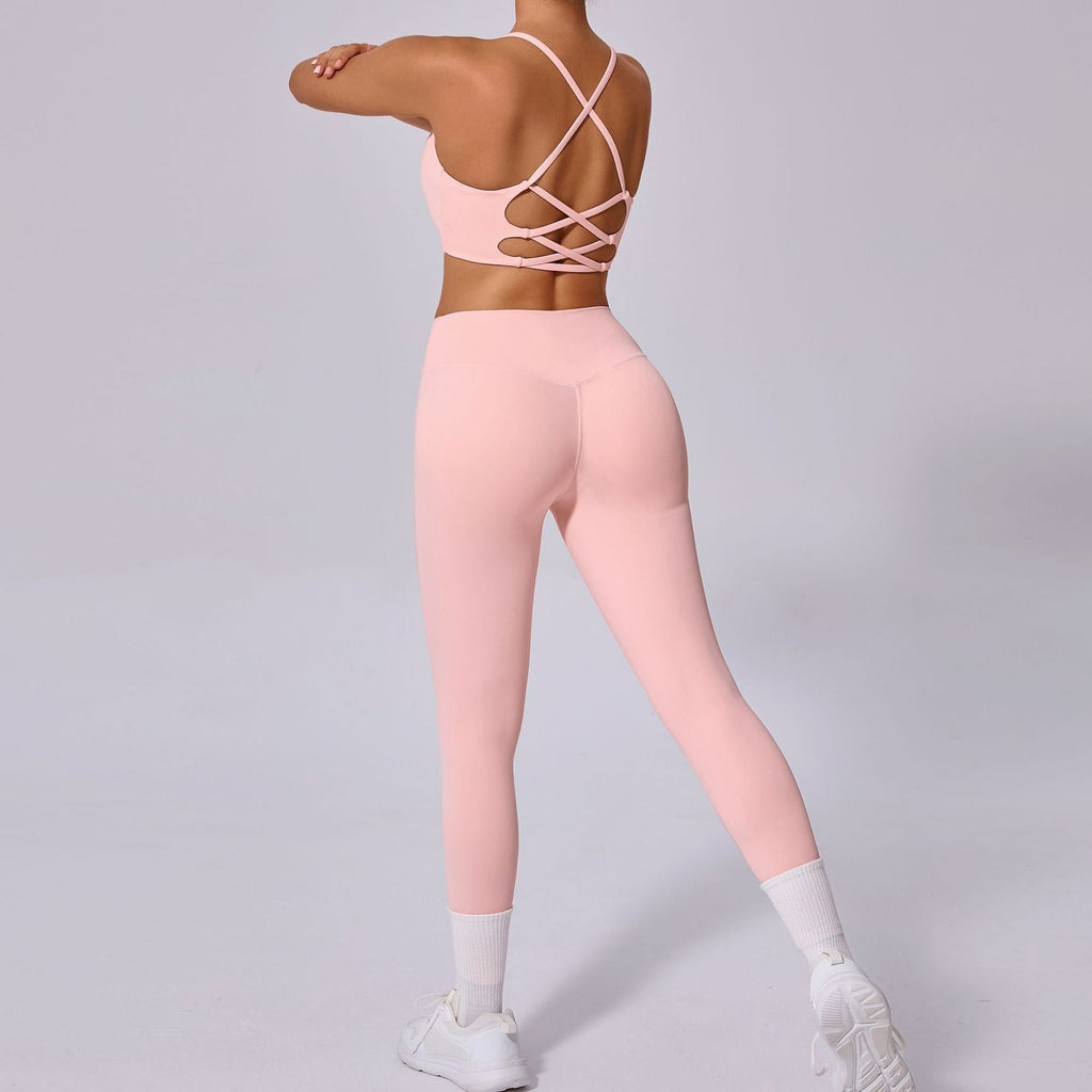 Sylvia Cross Back Top & Leggings Set