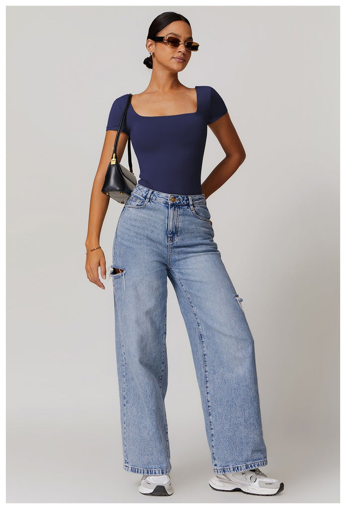 Emmeline Square Cut Bodysuit