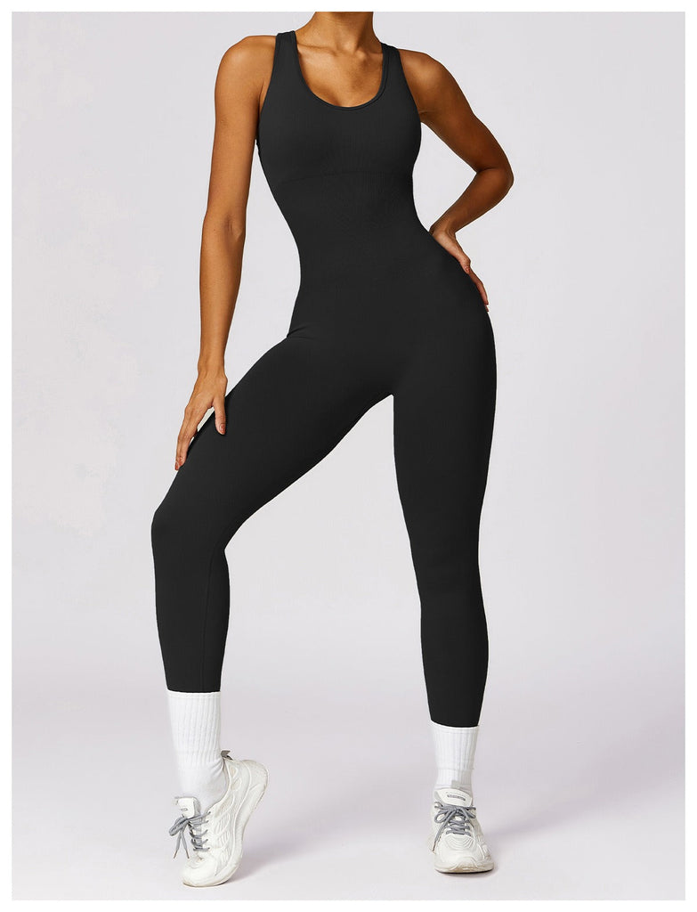 Mila Backless Racer Jumpsuit
