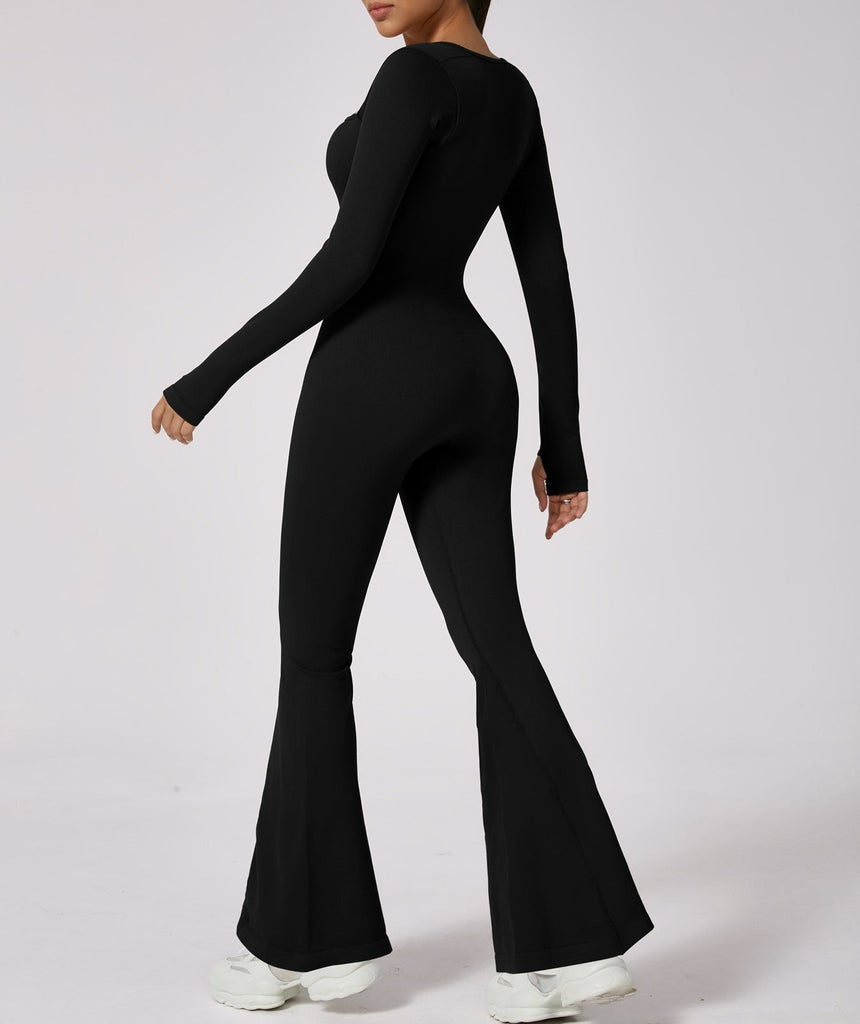 Brooks Longsleeve Flared Jumpsuit