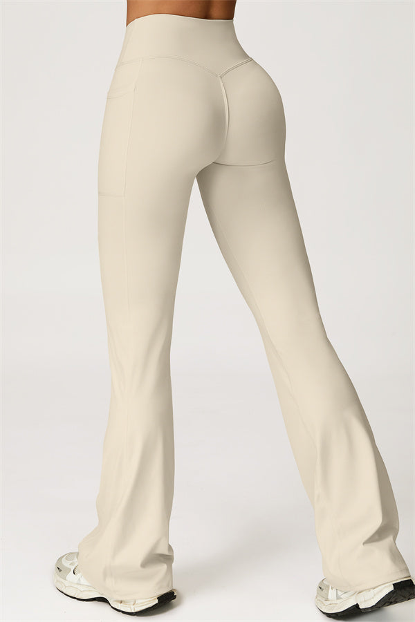 The Glacier Crop Tank Flared Leggings 2-Piece Set