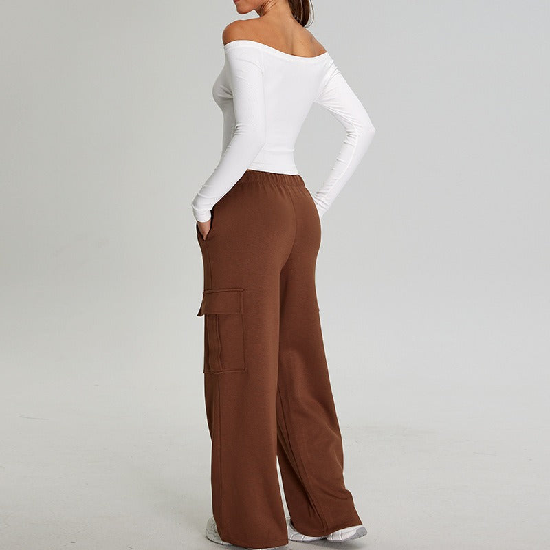 Annora Off Shoulder Top & Joggers Set