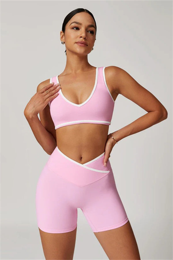 The Stamina Sports Bra Shorts 2-Piece Set